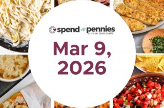 Weekly Meal Plan Mar 9, 2026