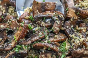 Garlic Butter Portobello Mushrooms